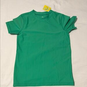 Primary Green Rash Guard - size 10